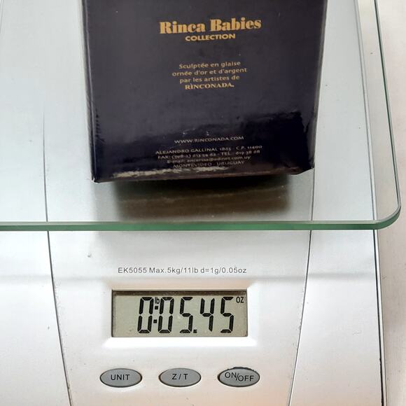 Artesania Rinconada Black Kitten 1715 Rinca Babies Platinum Gold Animalcore - Picture 12 of 12